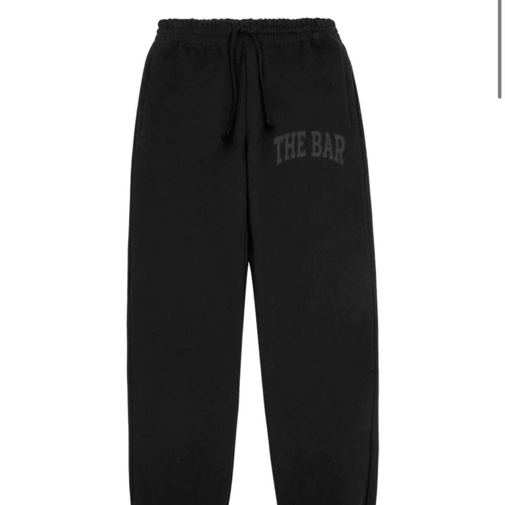 *THE BAR SOLD OUT VARSITY SWEATPANTS BLACK XS